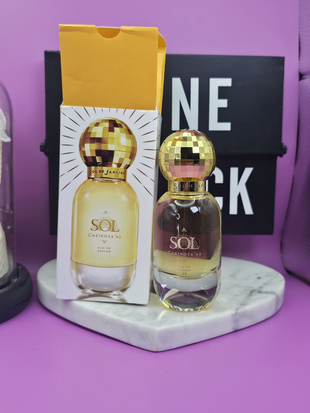 Sol de Janeiro Sol Cheirosa '62 Spray Perfume Bottle - Gold and Clear